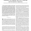Underdetermined Convolutive Blind Source Separation via Frequency Bin-Wise Clustering and Permutation Alignment