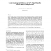 Understanding the efficiency of GPU algorithms for matrix-matrix multiplication