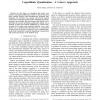 Uniform stabilization of Markovian jump linear systems with logarithmic quantization - A convex approach