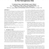 Unifying dependent clustering and disparate clustering for non-homogeneous data