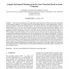 Uniquely-Determined Thinning of the Tie-Zone Watershed Based on Label Frequency