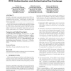 Universally composable and forward-secure RFID authentication and authenticated key exchange