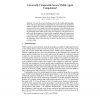 Universally Composable Secure Mobile Agent Computation