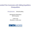 Unranked Tree Automata with Sibling Equalities and Disequalities