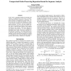 Unsupervised Order-Preserving Regression Kernel for Sequence Analysis