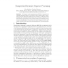 Unsupervised Recursive Sequence Processing
