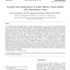 Unsupervised segmentation of triplet Markov chains hidden with long-memory noise