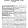 Unsupervised Single-Channel Music Source Separation by Average Harmonic Structure Modeling