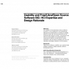 Usability and free/libre/open source software SIG: HCI expertise and design rationale