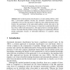 User Behavior Analysis of the Open-Ended Document Classification System