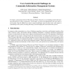User-Centric Research Challenges in Community Information Management Systems