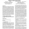 User evaluation of lightweight user authentication with a single tri-axis accelerometer