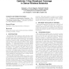 Using adaptive range control to optimize 1-hop broadcast coverage in dense wireless networks