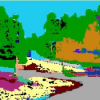 Using appearance and context for outdoor scene object classification
