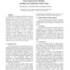 Using Components for Modeling Intelligent and Collaborative Mobile Agents