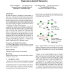 Using ghost edges for classification in sparsely labeled networks