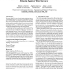 Using graphic turing tests to counter automated DDoS attacks against web servers