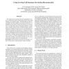 Using Growing Cell Structures for Surface Reconstruction