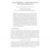 Using Landmarks as a Deformation Prior for Hybrid Image Registration