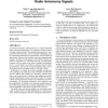 Using many-core hardware to correlate radio astronomy signals