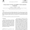 Using Moment Invariants and HMM in Facial Expression Recognition
