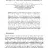 Using Multiple Discriminant Analysis Approach for Linear Text Segmentation