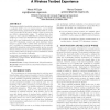 Using packet probes for available bandwidth estimation: a wireless testbed experience
