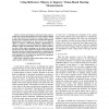 Using reference objects to improve vision-based bearing measurements