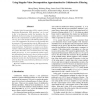 Using Singular Value Decomposition Approximation for Collaborative Filtering