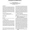 Using software evolution history to facilitate development and maintenance