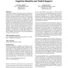 Using strokes as command shortcuts: cognitive benefits and toolkit support