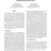 Using the Distance Distribution for Approximate Similarity Queries in High-Dimensional Metric Spaces