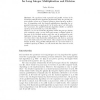 Using the Parallel Karatsuba Algorithm for Long Integer Multiplication and Division