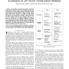Using Visual Design Experts in Critique-Based Evaluation of 2D Vector Visualization Methods