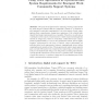 Using Work Agreements as Operation-time System Requirements for Emergent Work