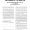 Validating the use and role of visual elements of web pages in navigation with an eye-tracking study