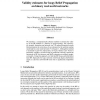 Validity Estimates for Loopy Belief Propagation on Binary Real-world Networks
