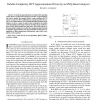 Variable complexity DCT approximations driven by an HVQ-based analyzer