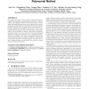 Variational capacitance modeling using orthogonal polynomial method