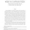 Variations on Information Embedding in Multiple Access and Broadcast Channels