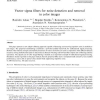 Vector sigma filters for noise detection and removal in color images