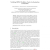 Verifying BPEL Workflows Under Authorisation Constraints