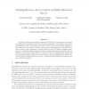 Verifying resource access control on mobile interactive devices