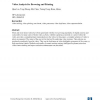 Video analysis for browsing and printing