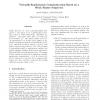 Virtually-Synchronous Communication Based on a Weak Failure Suspector