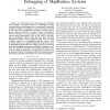 Visual, Log-Based Causal Tracing for Performance Debugging of MapReduce Systems