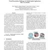 Visual Presentation Challenges for Mobile Spatial Applications: Three Case Studies