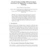 Visual Tracking of High DOF Articulated Structures: an Application to Human Hand Tracking