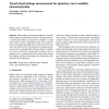 Visual wheel sinkage measurement for planetary rover mobility characterization