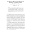 Visualisation of tree-structured data through generative probabilistic modelling